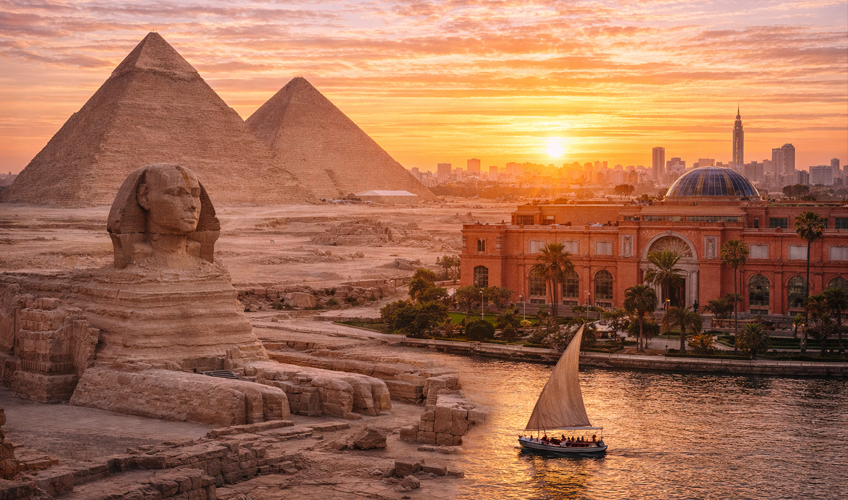 Cairo Day Trips & Pyramids Tour | Giza, Sphinx & Egyptian Museum